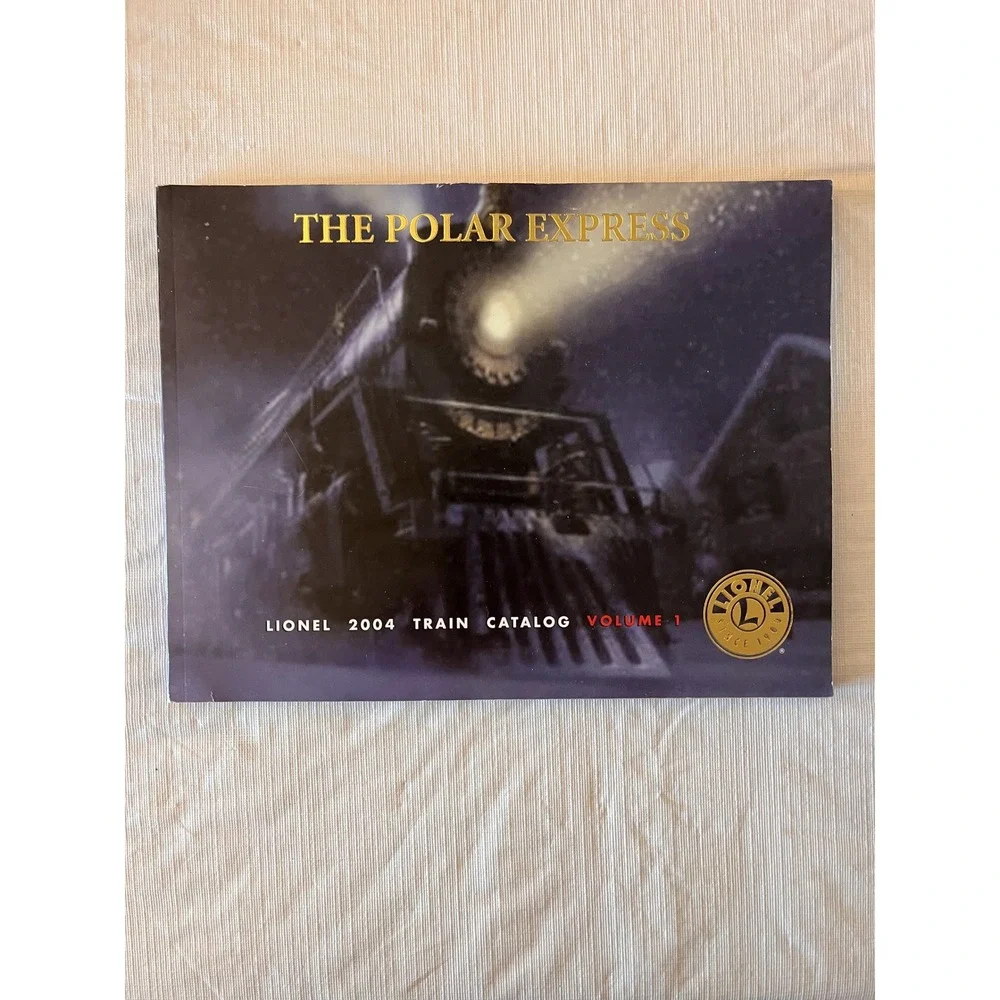The Polar Express Magic Journey Storybook & Lionel 2004 Train Catalog Bundle